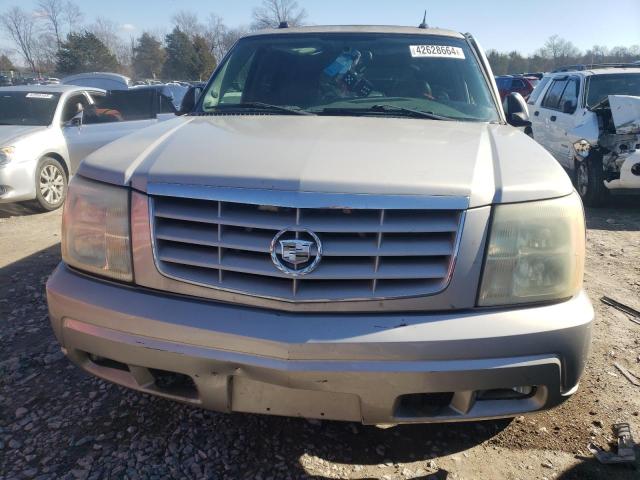 1GYEC63T85R135570 - 2005 CADILLAC ESCALADE LUXURY SILVER photo 5