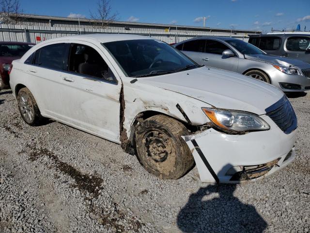 1C3CCBAB0EN141097 - 2014 CHRYSLER 200 LX WHITE photo 4