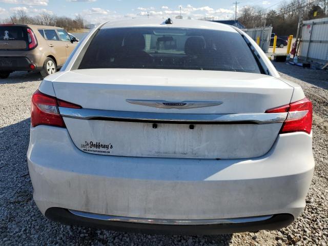 1C3CCBAB0EN141097 - 2014 CHRYSLER 200 LX WHITE photo 6