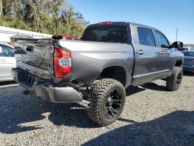 5TFGY5F16EX154618 - 2014 TOYOTA TUNDRA CREWMAX PLATINUM 灰色 照片 3