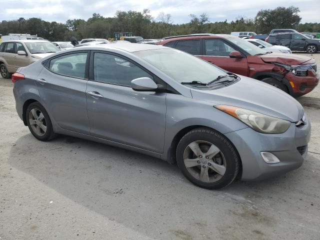 KMHDH4AE4DU997977 - 2013 HYUNDAI ELANTRA GLS GRAY photo 4