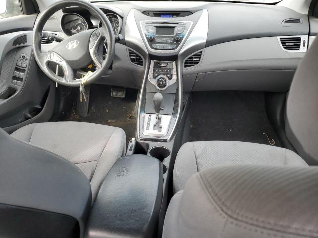 KMHDH4AE4DU997977 - 2013 HYUNDAI ELANTRA GLS GRAY photo 8