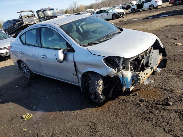 3N1CN7AP7EL834153 - 2014 NISSAN VERSA S SILVER photo 4