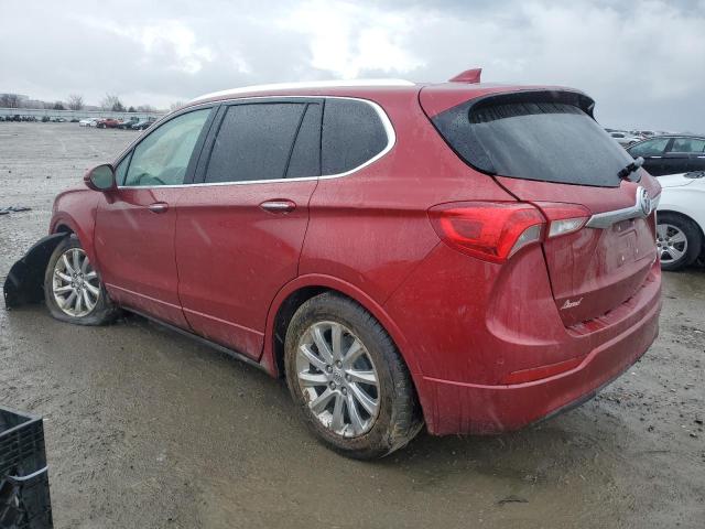LRBFXCSA1LD089358 - 2020 BUICK ENVISION ESSENCE Qırmızı foto 2