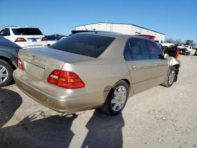 JTHBN30F230105898 - 2003 LEXUS LS 430 GOLD photo 3