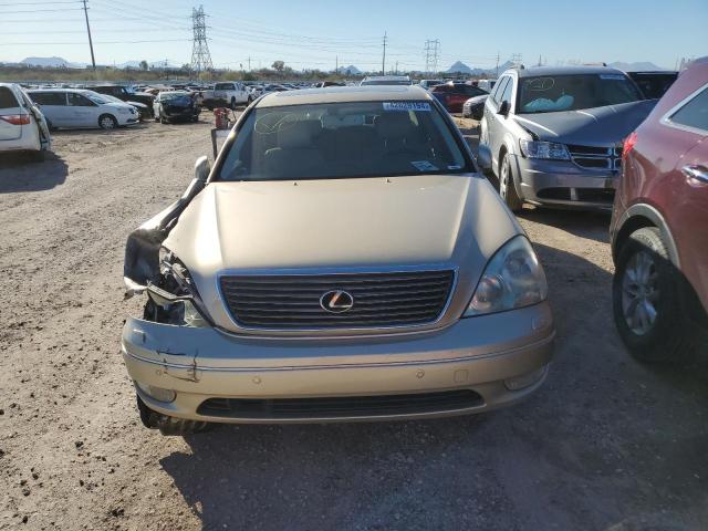 JTHBN30F230105898 - 2003 LEXUS LS 430 GOLD photo 5