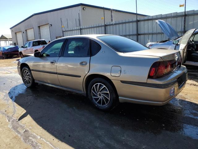 2G1WF52E439159525 - 2003 CHEVROLET IMPALA TAN photo 2