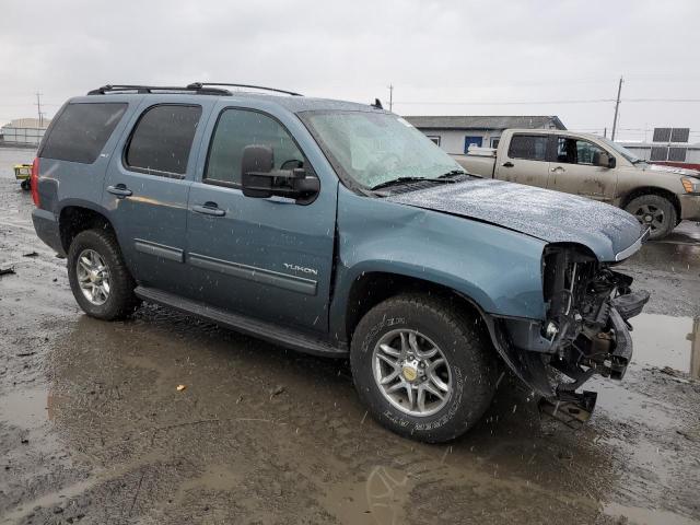 1GKUKCE00AR201565 - 2010 GMC YUKON SLT BLUE photo 4