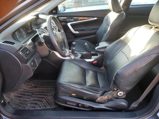 1HGCT2A88EA003428 - 2014 HONDA ACCORD EXL GRAY photo 7