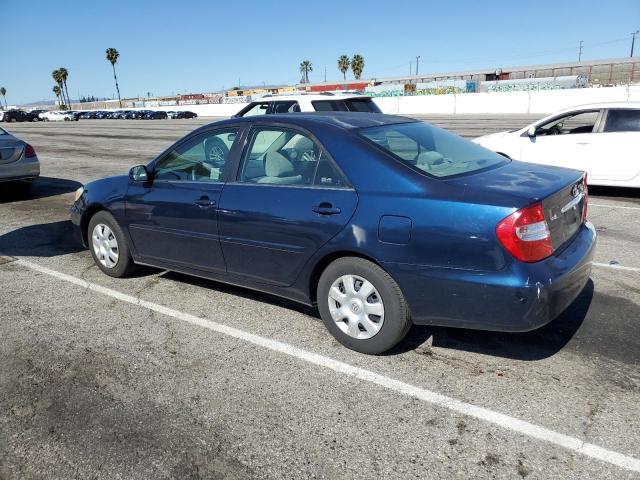 4T1BE32KX4U292714 - 2004 TOYOTA CAMRY LE BLUE photo 2