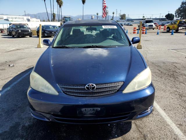 4T1BE32KX4U292714 - 2004 TOYOTA CAMRY LE BLUE photo 5