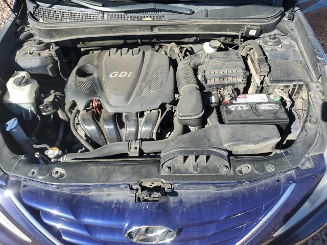 5NPEB4AC9DH590787 - 2013 HYUNDAI SONATA GLS BLUE photo 11