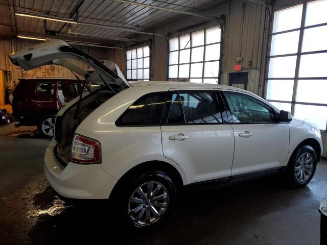 2FMDK4JC5ABB51620 - 2010 FORD EDGE SEL WHITE photo 3