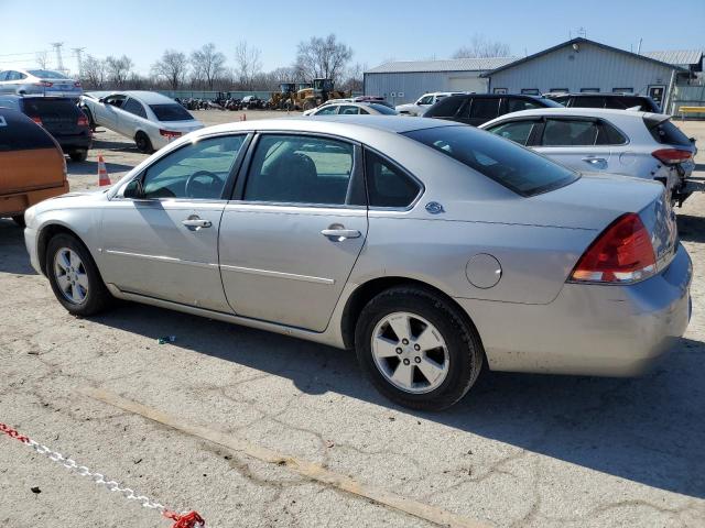 2G1WT58K479113138 - 2007 CHEVROLET IMPALA LT SILVER photo 2