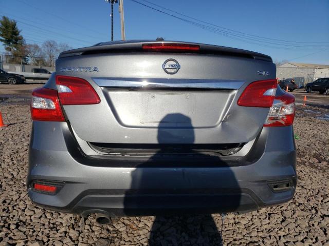 3N1AB7AP1HY406795 - 2017 NISSAN SENTRA S GRAY photo 6