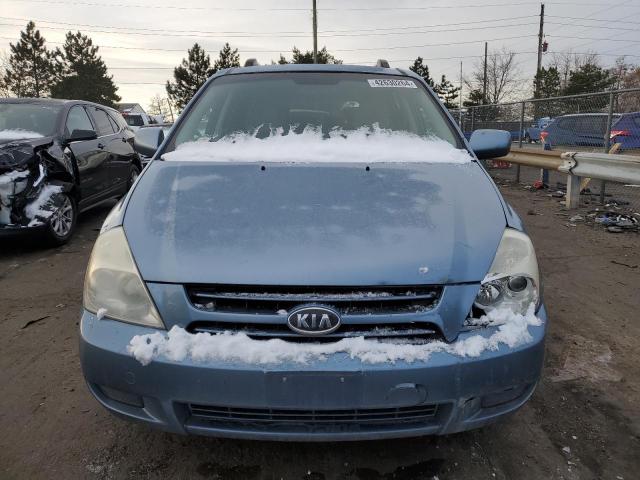 KNDMB233776111102 - 2007 KIA SEDONA EX BLUE photo 5