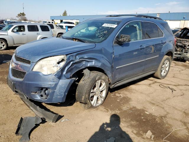 2CNALDEC4B6453288 - 2011 CHEVROLET EQUINOX LT BLUE photo 1