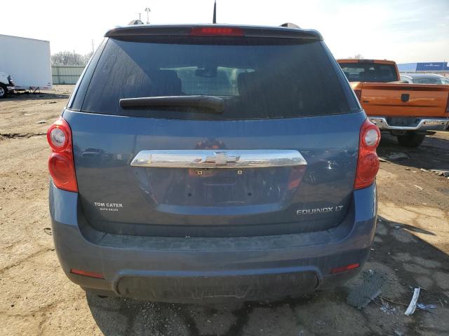 2CNALDEC4B6453288 - 2011 CHEVROLET EQUINOX LT BLUE photo 6