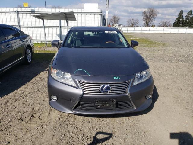 JTHBW1GG2F2084253 - 2015 LEXUS ES 300H GRAY photo 5