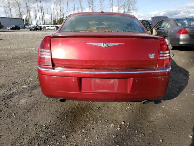 2C3LA63H26H450529 - 2006 CHRYSLER 300C RED photo 6