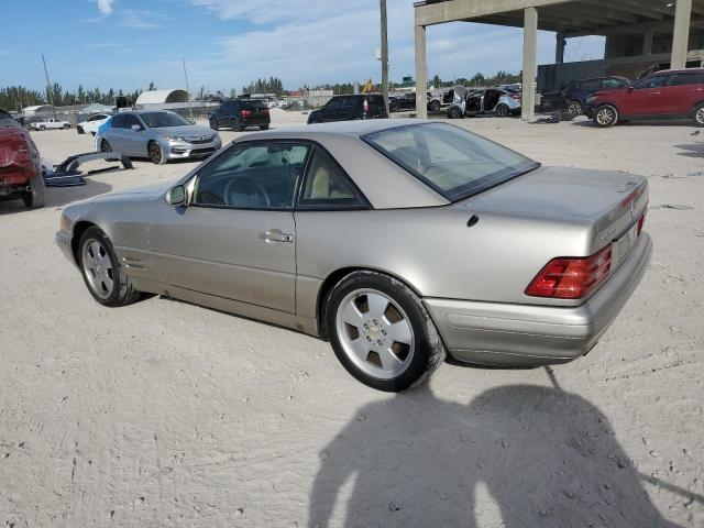 WDBFA68F7XF173006 - 1999 MERCEDES-BENZ SL 500 TAN photo 2