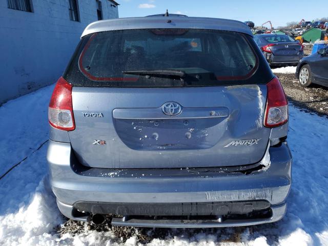 2T1KR32EX4C315425 - 2004 TOYOTA COROLLA MA XR BLUE photo 6