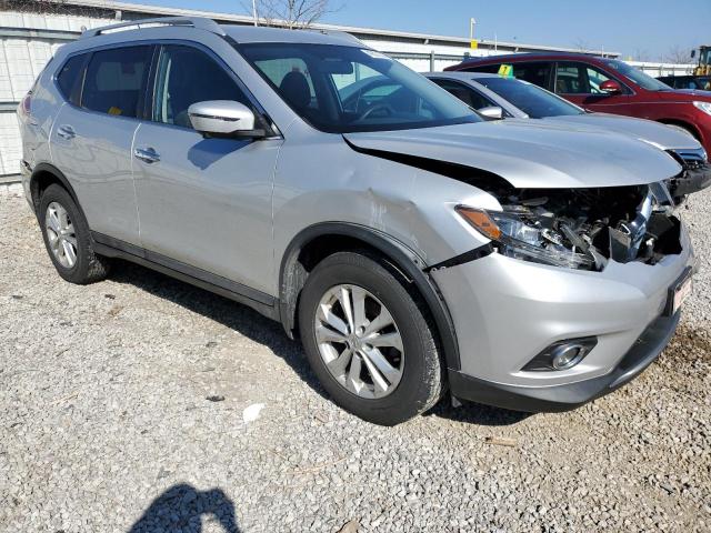 KNMAT2MV5GP706735 - 2016 NISSAN ROGUE S SILVER photo 4