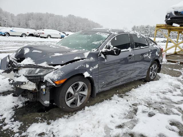 2HGFC2F66MH514205 - 2021 HONDA CIVIC LX GRAY photo 1