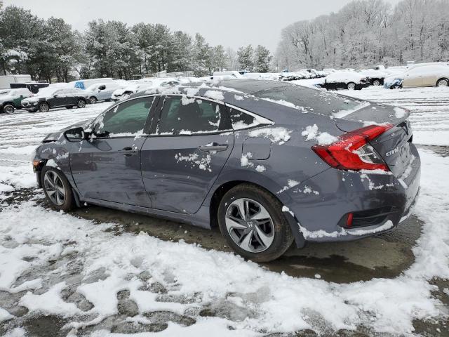 2HGFC2F66MH514205 - 2021 HONDA CIVIC LX GRAY photo 2