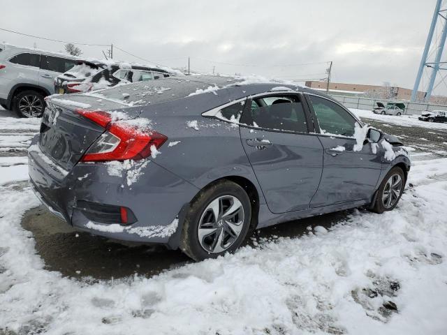 2HGFC2F66MH514205 - 2021 HONDA CIVIC LX GRAY photo 3