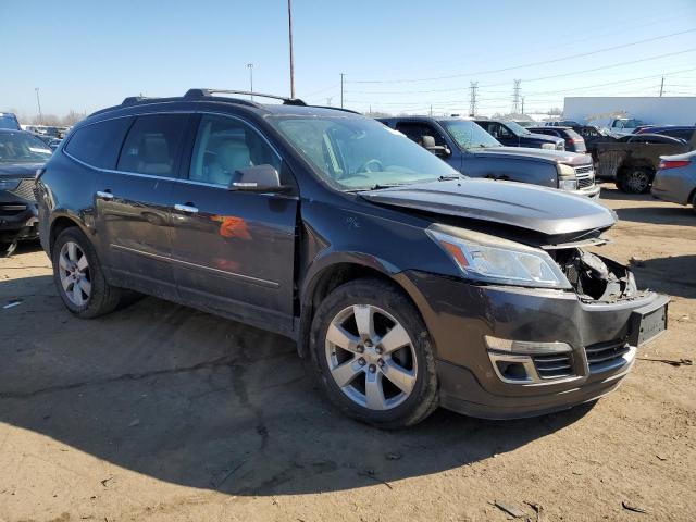 1GNKVJKD3EJ177408 - 2014 CHEVROLET TRAVERSE LTZ BLACK photo 4