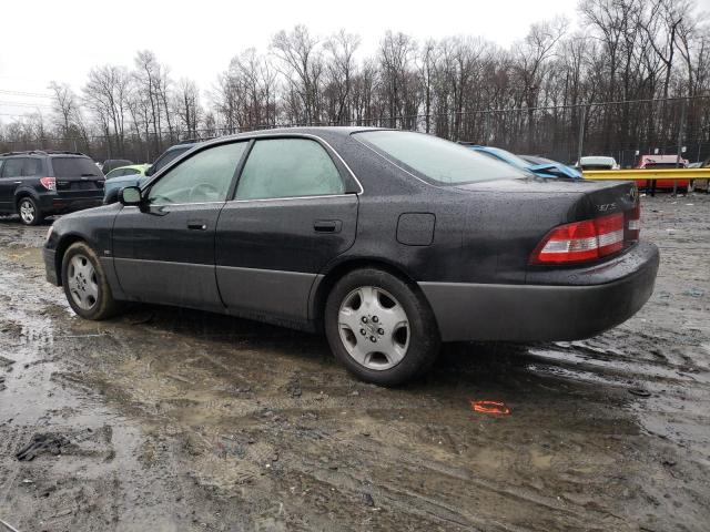 JT8BF28G310308784 - 2001 LEXUS ES 300 BLACK photo 2