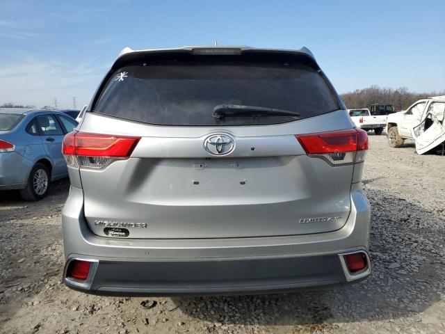 5TDDZRFH2HS379147 - 2017 TOYOTA HIGHLANDER LIMITED SILVER photo 6