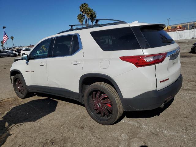 1GNERGKW1LJ109689 - 2020 CHEVROLET TRAVERSE LT WHITE photo 2