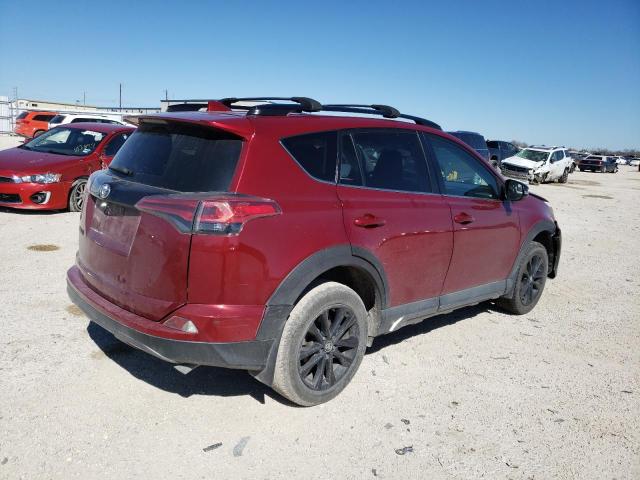 2T3RFREV2JW706348 - 2018 TOYOTA RAV4 ADVENTURE MAROON photo 3