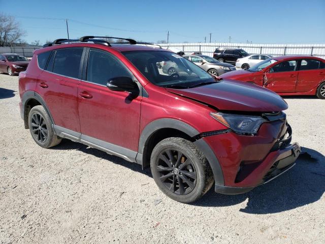 2T3RFREV2JW706348 - 2018 TOYOTA RAV4 ADVENTURE MAROON photo 4