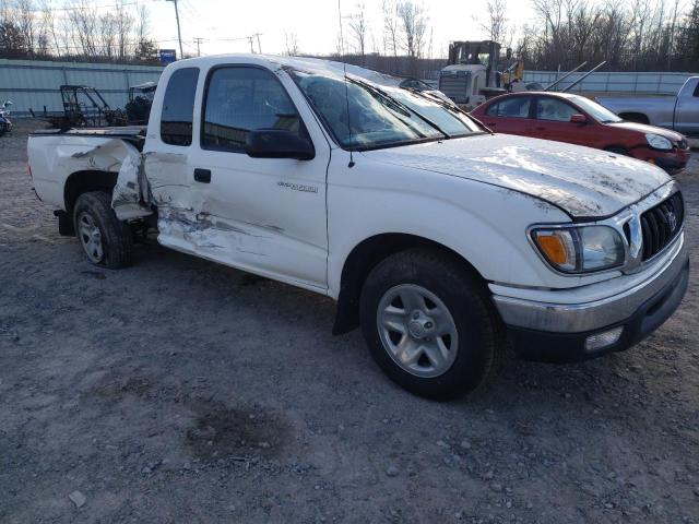 5TEVL52N43Z260151 - 2003 TOYOTA TACOMA XTRACAB WHITE photo 4