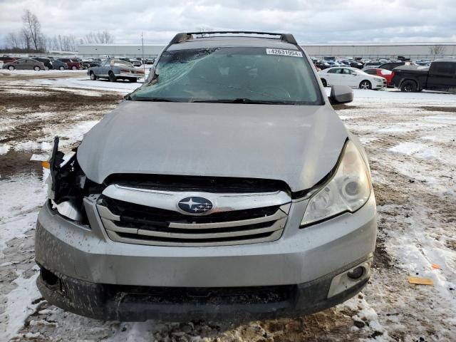 4S4BREGC9B2396492 - 2011 SUBARU OUTBACK 3.6R PREMIUM SILVER photo 5