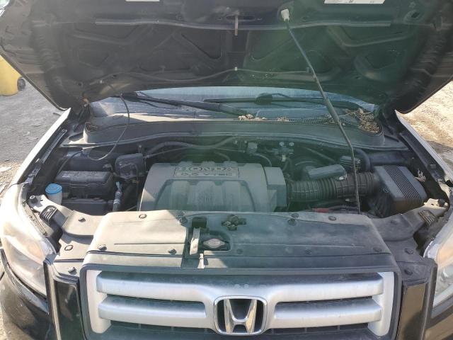 5FNYF185X7B031565 - 2007 HONDA PILOT EXL BLACK photo 12