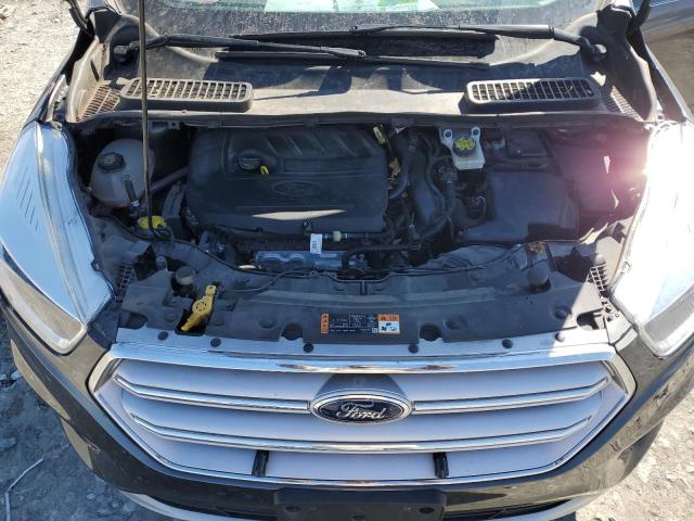 1FMCU9GD7JUB70649 - 2018 FORD ESCAPE SE GRAY photo 11