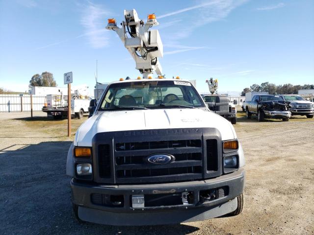 1FD4F46Y08EE00056 - 2008 FORD F450 SUPER DUTY WHITE photo 5