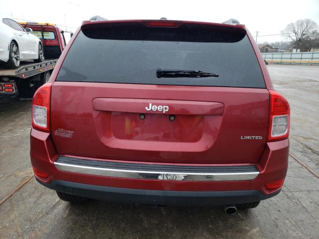 1J4NT5FBXBD190057 - 2011 JEEP COMPASS LIMITED MAROON photo 6