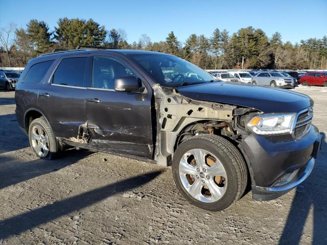 1C4RDJDG3EC977874 - 2014 DODGE DURANGO LIMITED GRAY photo 4