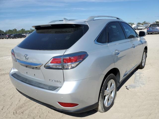 2T2ZK1BA9FC177248 - 2015 LEXUS RX 350 SILVER photo 3