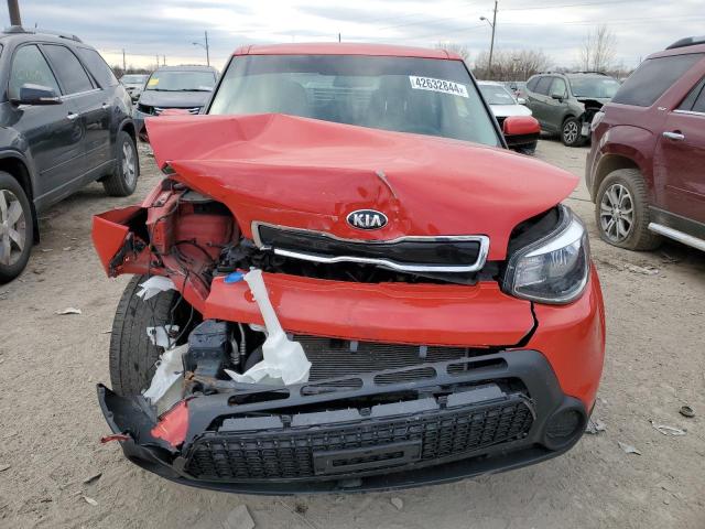 KNDJP3A51F7788492 - 2015 KIA SOUL + RED photo 5