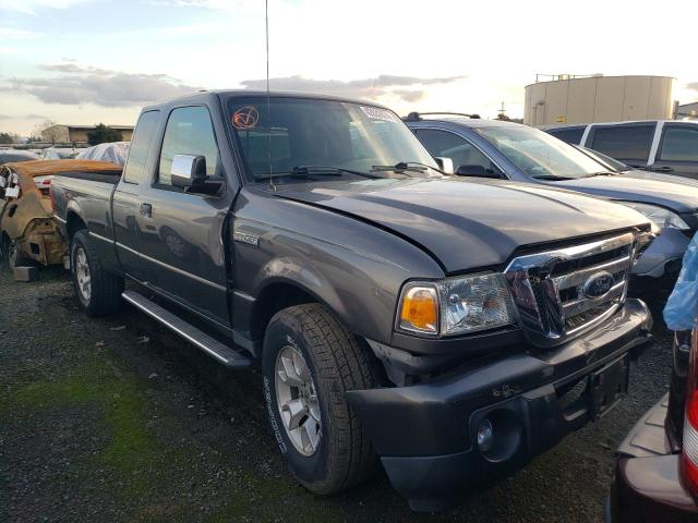 1FTLR4FE8BPA21962 - 2011 FORD RANGER SUPER CAB GRAY photo 4