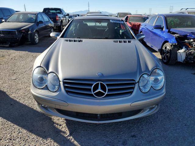 WDBSK75F04F081768 - 2004 MERCEDES-BENZ SL 500 SILVER photo 5