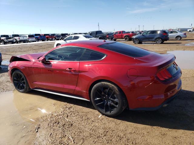 1FA6P8TH4K5202020 - 2019 FORD MUSTANG RED photo 2