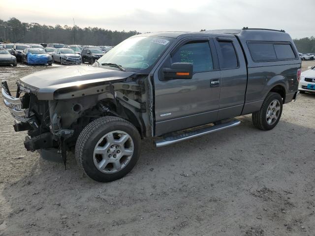 1FTFX1CT7DFD30769 - 2013 FORD F150 SUPER CAB GRAY photo 1