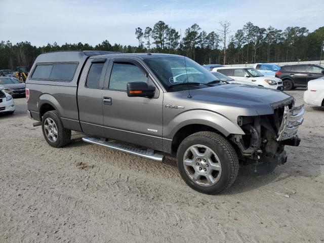 1FTFX1CT7DFD30769 - 2013 FORD F150 SUPER CAB GRAY photo 4